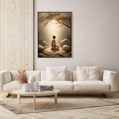 Jesus in the Garden of Gethsemane - Canvas