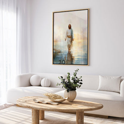 Jesus Walking on Water II - Canvas